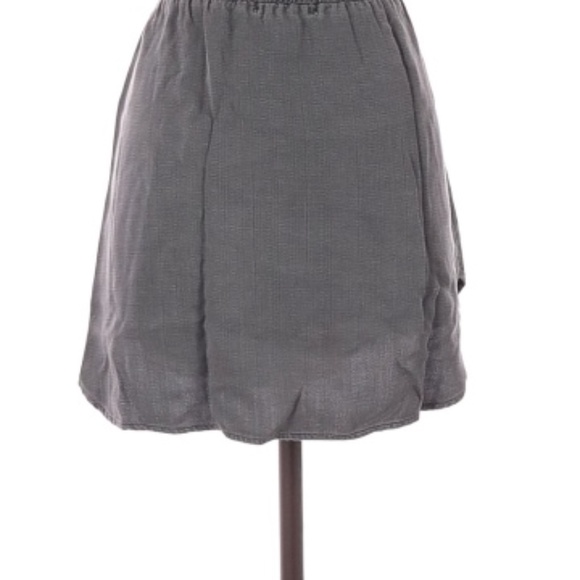 Anthropologie Linen Drawstring Skirt - Picture 2 of 2